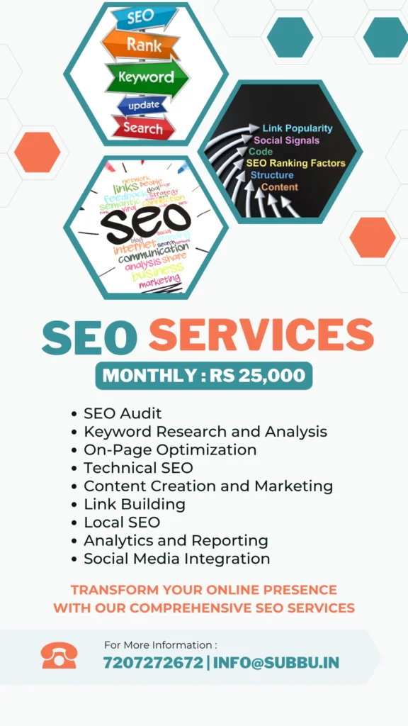 Subbu - SEO Services